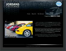 Tablet Screenshot of jordanscarstorage.com
